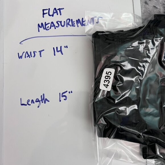 Free People Black Cotton A-line Button Front Mini Skirt Size 27 - Picture 6 of 6